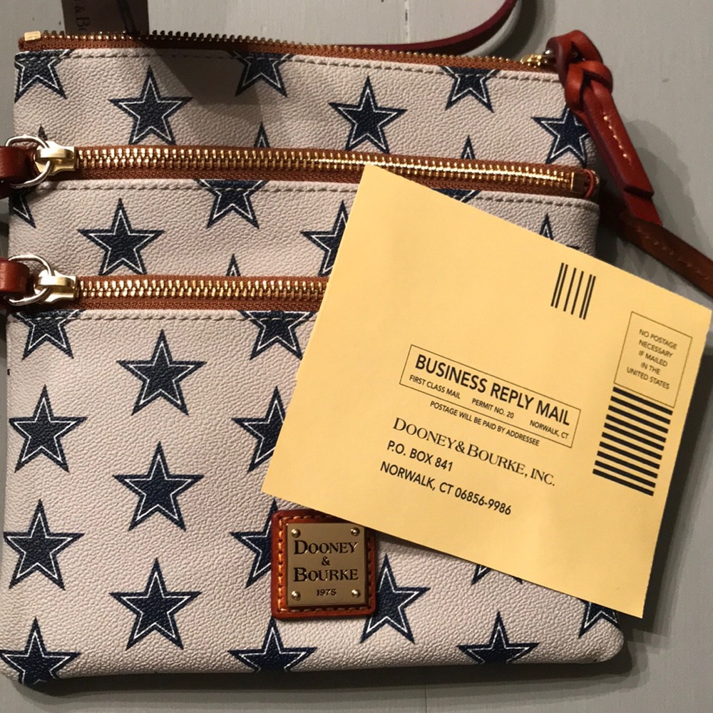 NWT Dooney & Bourke Dallas Cowboys Crossbody Bag - Picture 5 of 7